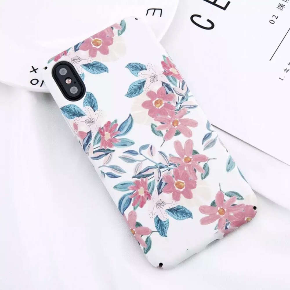 🌸SALE‼️NEW iPhone X Cover hard Case Flowers Chic